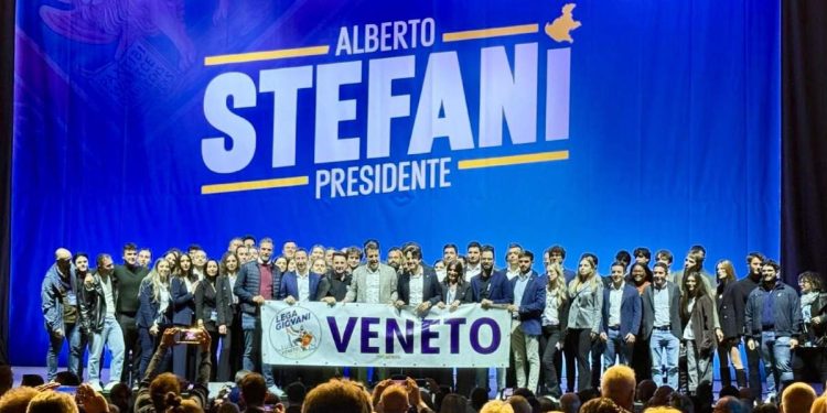 Stefani, Regionali Veneto