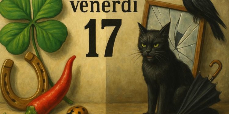 Venerdì 17: sfortuna o fortuna? (Foto: CHATGPT)