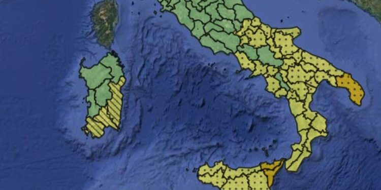 Allerta meteo (Foto: Protezione Civile)