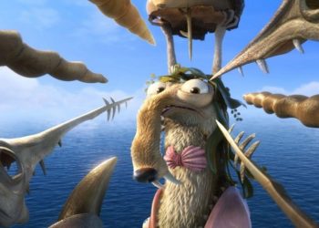 Il personaggio Scrat, de L'era glaciale 4 - Continenti alla deriva (Foto Web)