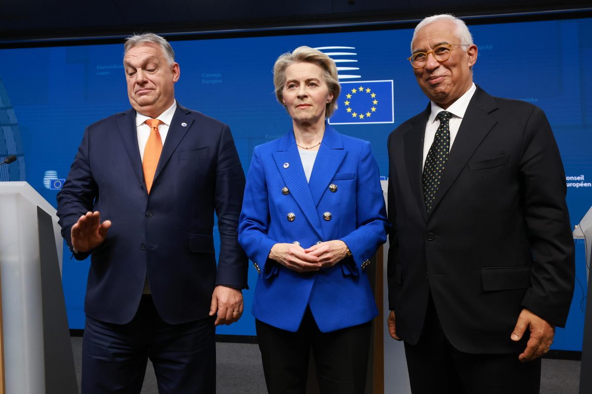 Orban, Von der Leyen e Costa