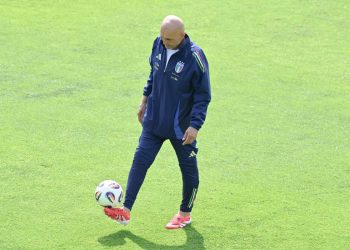 Luciano Spalletti ai tempi dell'Italia (Foto ANSA)