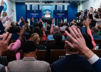 Conferenza stampa alla Casa Bianca (Ansa)