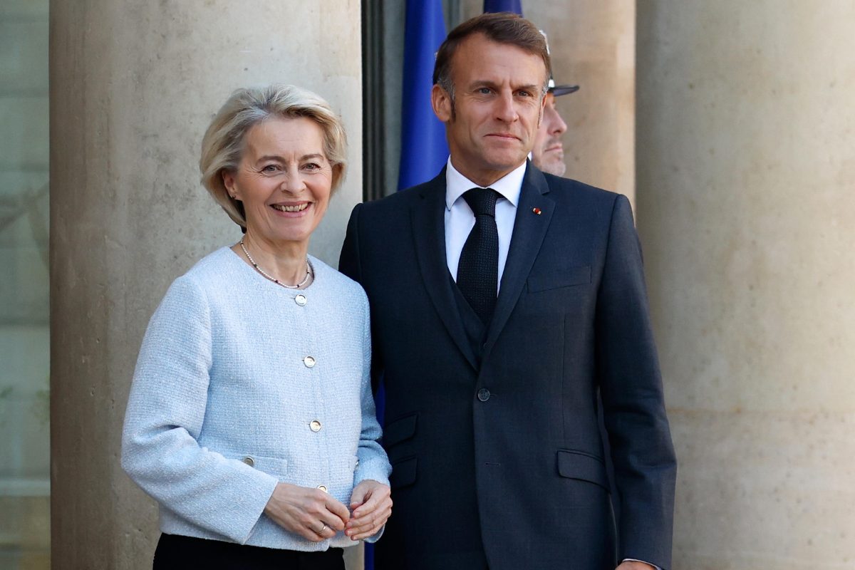 Macron e Von der Leyen