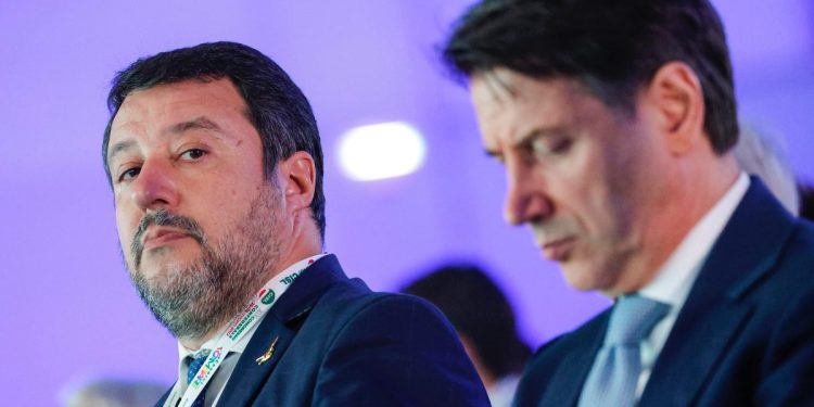 Matteo Salvini e Giuseppe Conte