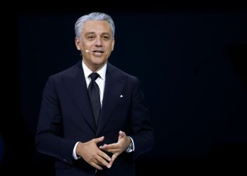 Luca de Meo, ex AD di Renault (Foto: ANSA-EPA/YOAN VALAT)