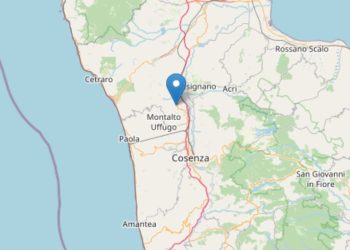 Terremoto oggi a Cosenza