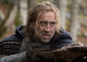 Nicolas Cage ne L'ultimo dei templari, film su Italia 1 (Foto Web)