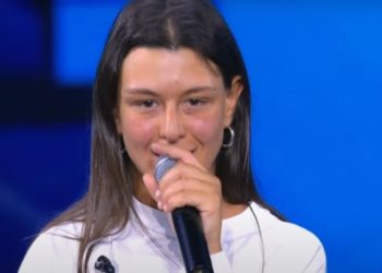 Michelle Lufo ai Live Show di X Factor 2025. (Foto: Web)