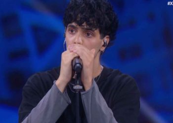 Tellynonpiangere, nome d'arte di Giorgio Campagnoli a X Factor 2025. (Foto: Web)