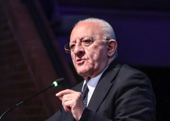 Vincenzo De Luca, governatore uscente della Campania (Ansa)