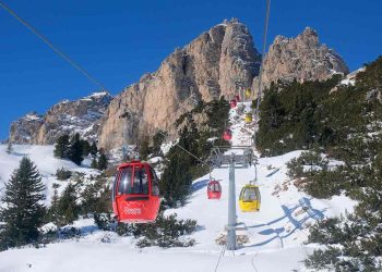 La cabinovia Frara (CC Kallerna)