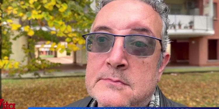 Pierina Paganelli, il figlio Giuliano (Foto: La vita in diretta)