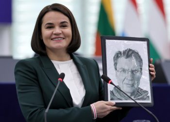 Tikhanovskaya con Poczobut