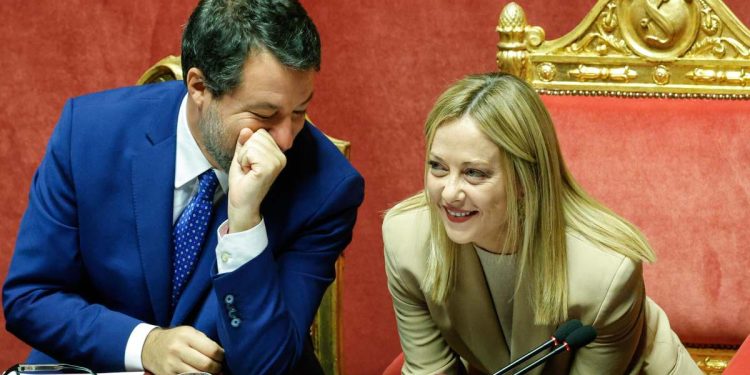 Meloni e Salvini