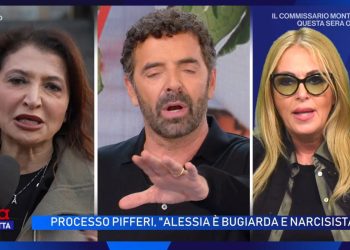 Alessia Pifferi, Pontenani e Bruzzone (Foto: La vita in diretta)