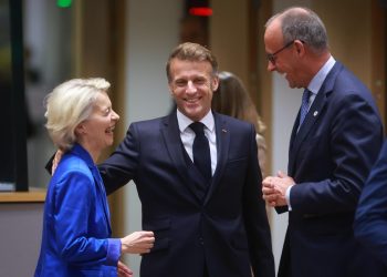 Macron, Merz e Von der Leyen