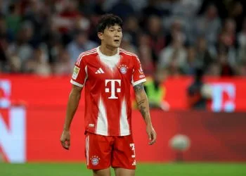 Kim Min Jae con la maglia del Bayern Monaco (Foto: Web)