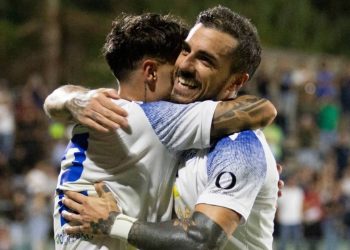 L'esultanza del Siracusa (Facebook Lega Pro)