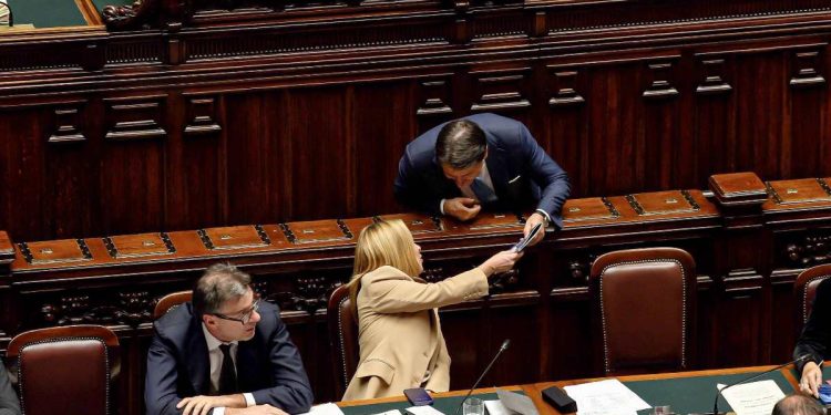 Conte e Meloni