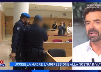 Lucilla Masucci aggredita (Foto: La vita in diretta)
