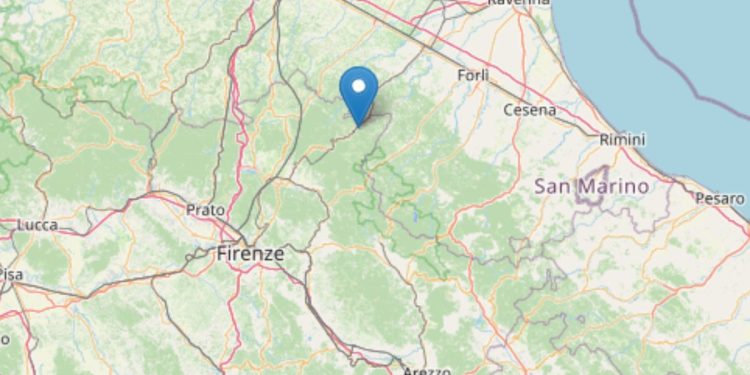 Teremoto oggi a Firenze