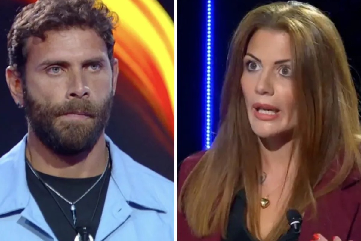 Domenico D’Alterio e la compagna Valentina confronto
