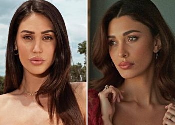 Belen Rodriguez, la sorella Cecilia non le ha parlato per mesi (Collage screen Instgaram)