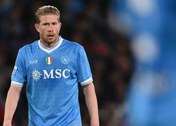 Kevin De Bruyne con la maglia del Napoli (Foto: Web)