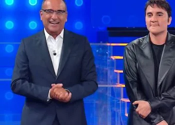 Tony Maiello e Carlo Conti