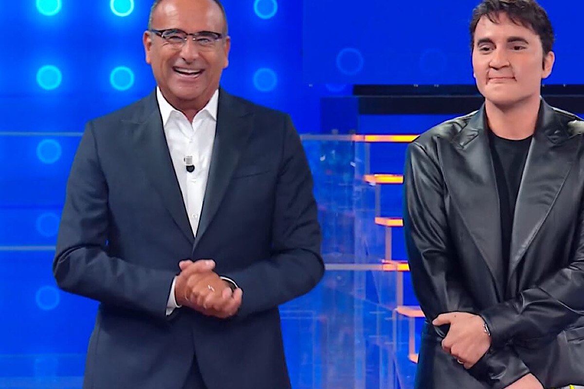 Tony Maiello e Carlo Conti