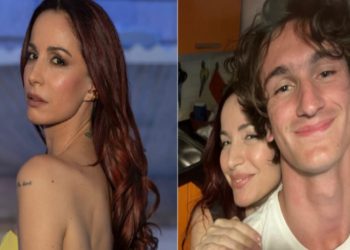 Andrea Delogu e il fratello Evan. (Foto: Web)