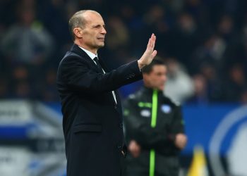 Massimiliano Allegri, allenatore del Milan (Foto Ansa)