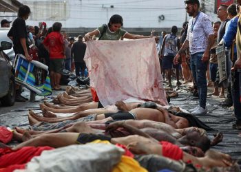 Vittime al termine dell'operazione anti-narcos a Rio de Janeiro, 29 ottobre 2025 (Ansa)