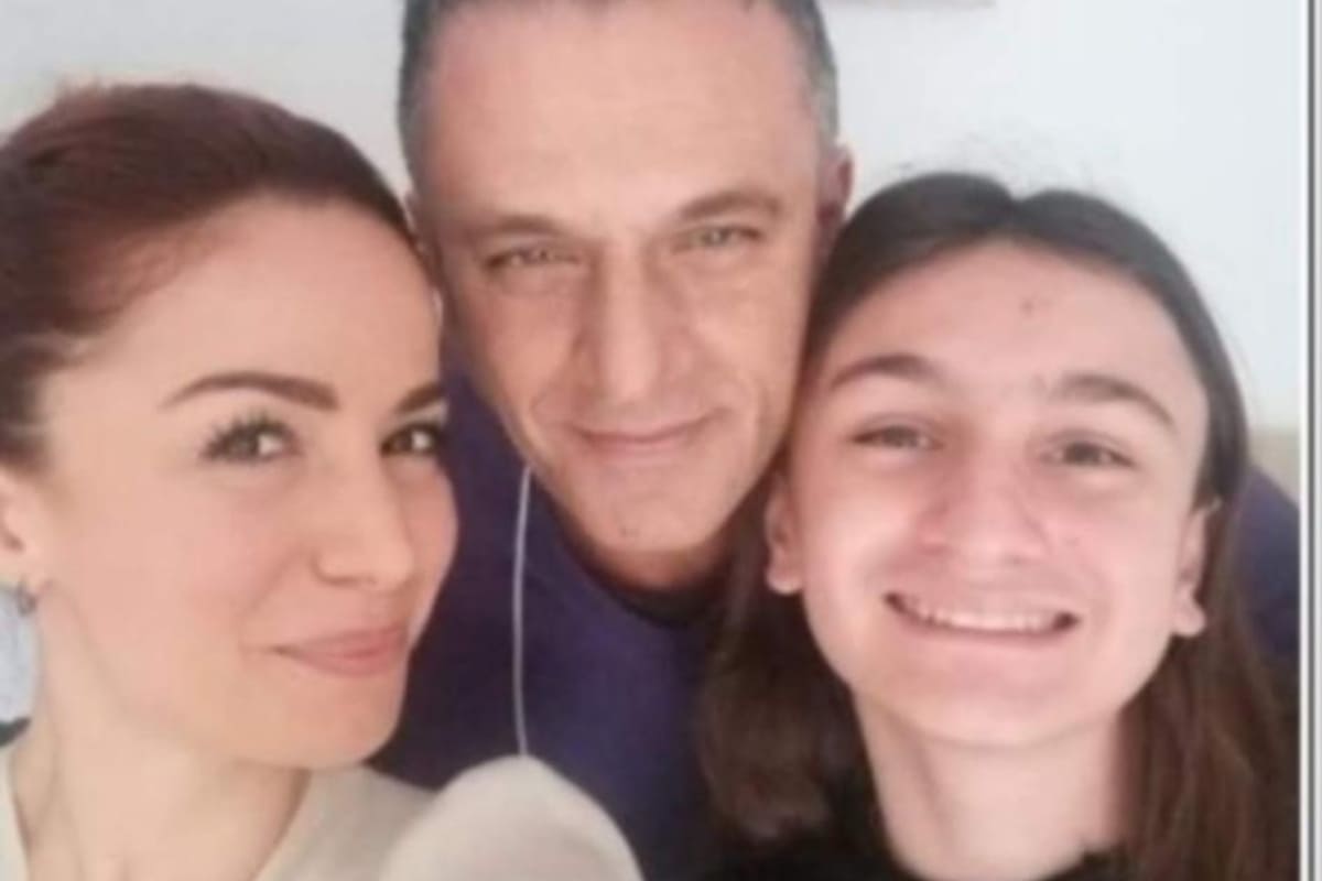 Genitori Evan, fratello di Andrea Delogu e papà Walter