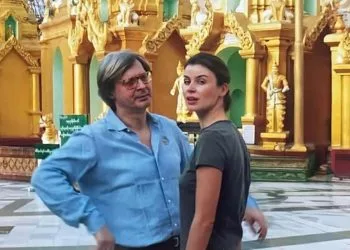 Sabrina Colle e la dolce dedica a Vittorio Sgarbi (Fonte Instagram)