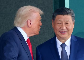 Donald Trump con Xi Jinping a Busan, Sud Corea (Ansa)