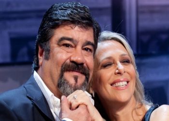 Francesco Pannofino e moglie Emanuela Rossi