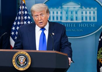 Donald Trump, Presidente degli Stati Uniti alla Casa Bianca (ANSA-EPA 2025)