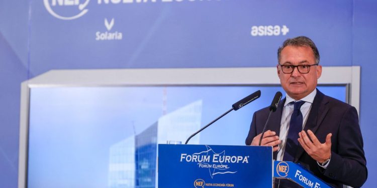 Joachim Nagel, presidente della Bundesbank e membro della BCE (Foto: ANSA-EPA/JAVIER LIZON)