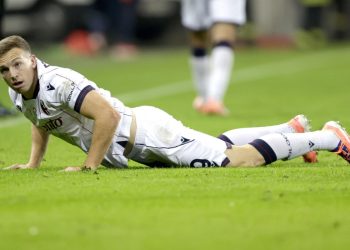 Lewis Ferguson con il Bologna (Foto ANSA)