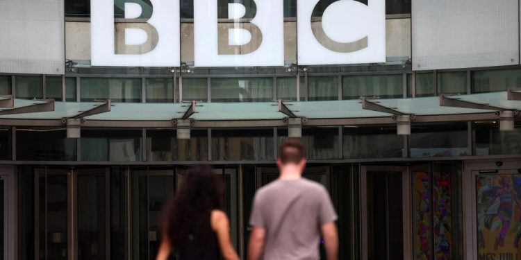 La sede della BBC