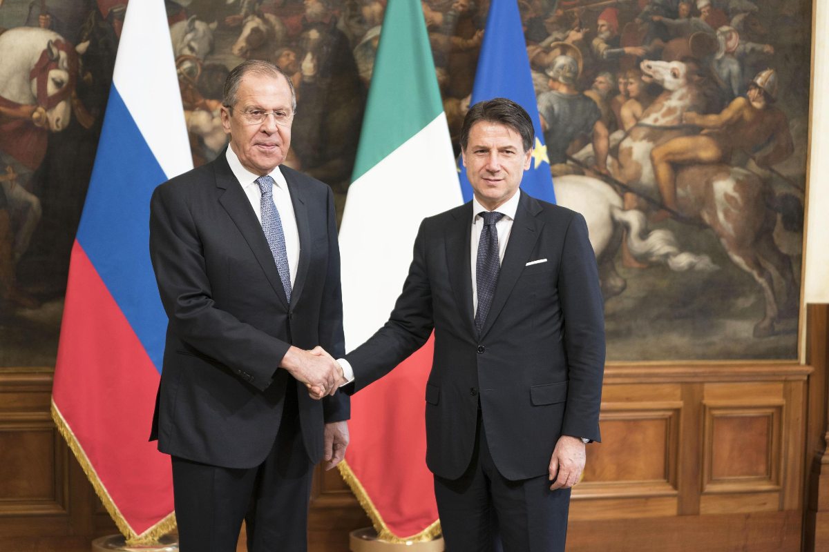 Conte e Lavrov