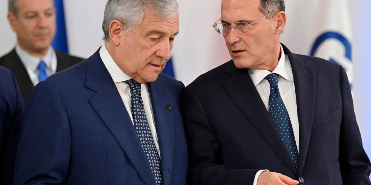 Antonio Tajani ed Edmondo Cirielli