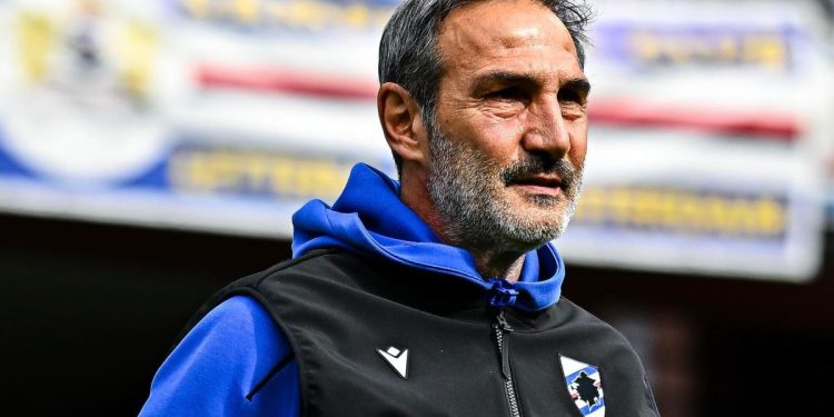 Angelo Gregucci, allenatore della Sampdoria (da facebook.com/sampdoria)