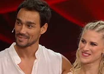Fabio Fognini e Giada Lini a Ballando