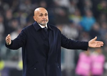 Luciano Spalletti sulla panchina della Juventus (Foto ANSA)