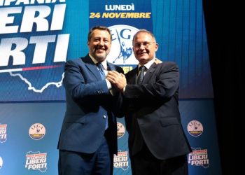 Matteo Salvini ed Edmondo Cirielli