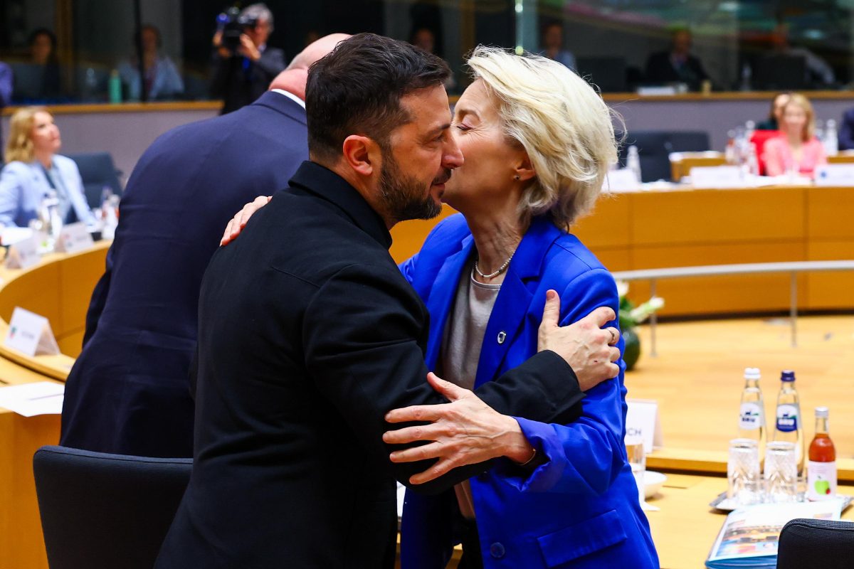 Zelensky e Von der Leyen
