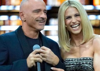 Eros Ramazzotti insieme a Michelle Hunziker
